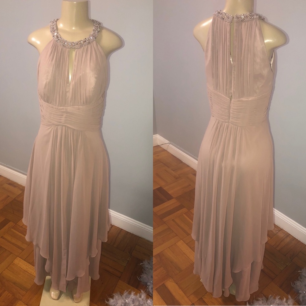 Rose Long Party Dress